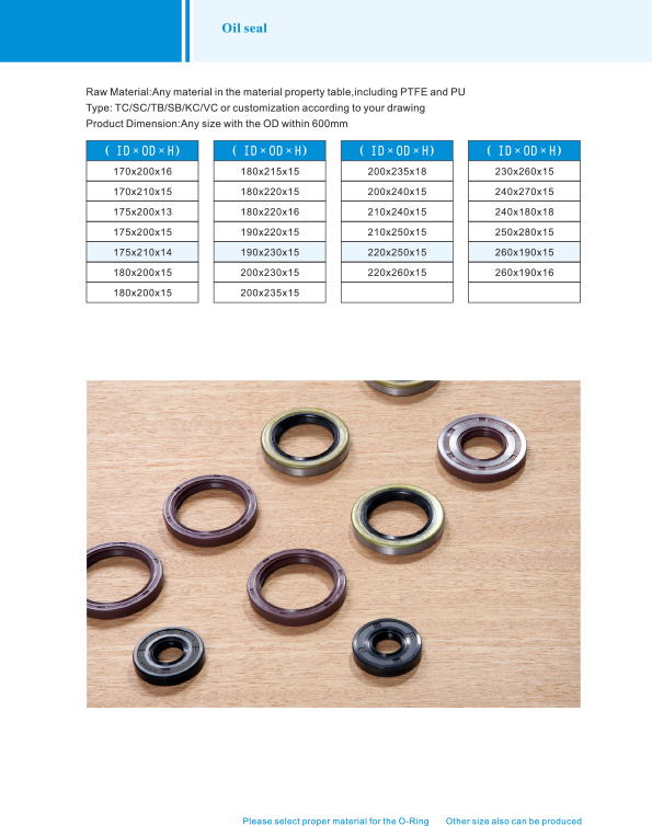 Oil Seal 8